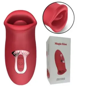 Vibrador Magic Kiss Formato de Boca - SI
