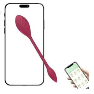 Vibrador Ponto G Duas Pontas Alrora Bluetooth App - SI